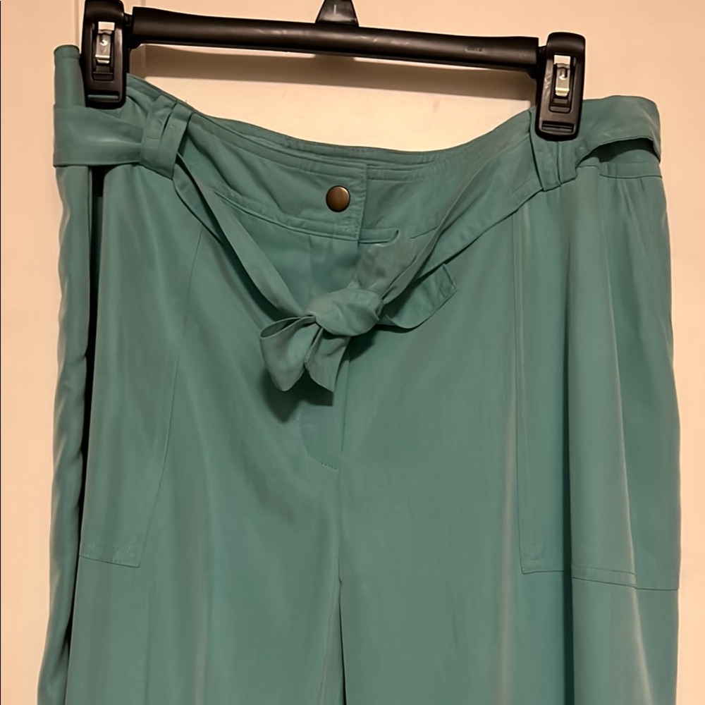 Teal Cargo Pants